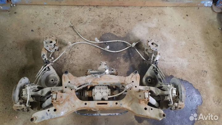 Задняя подвеска nissan qashqai j10