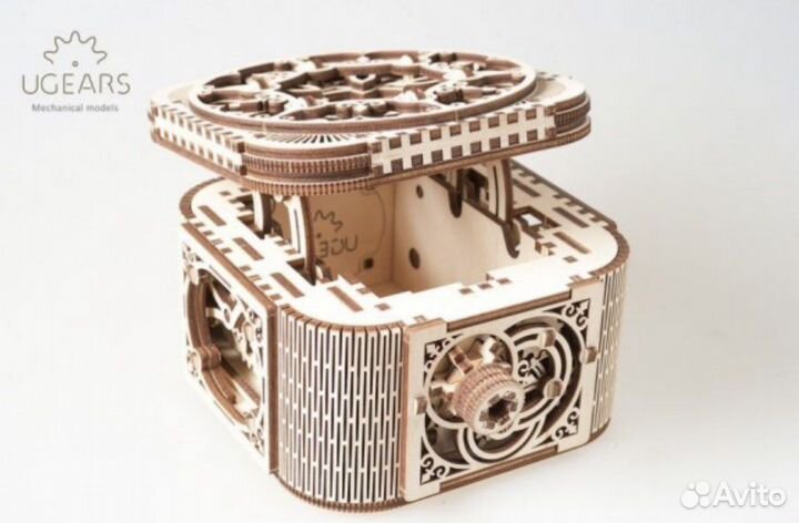 3d конструктор оживающий, ugears сейф