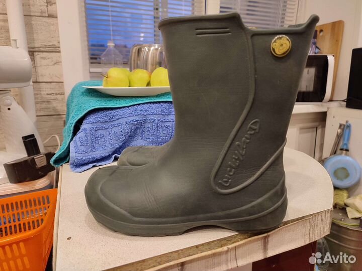 Детские резиновые сапоги 35 размер