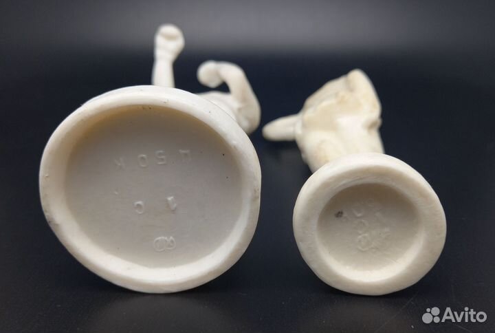 Настольная фигурка Боксер и Фигуристка.#4