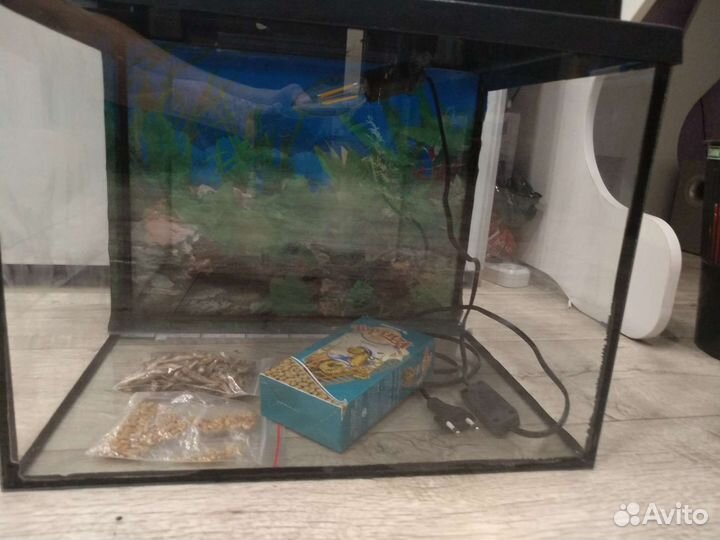 Акватеррариум для черепахи 45л