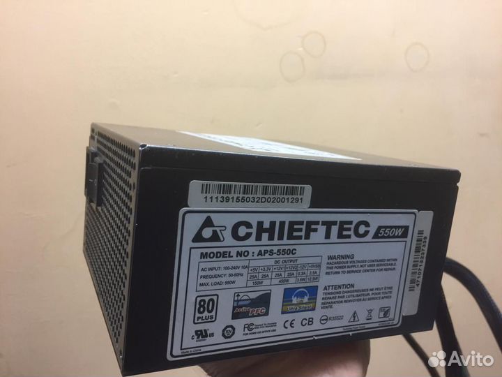 Модульные блоки питания Corsair, Enermax, Chieftec