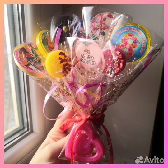 Леденцы на палочке(без сахара) Изомальт