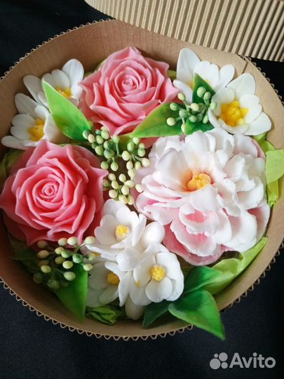 Подарочные наборы и букеты из мыла ручной работы