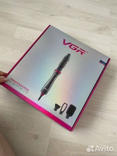 Фен/стайлер для волос, для салонной укладки 4в1