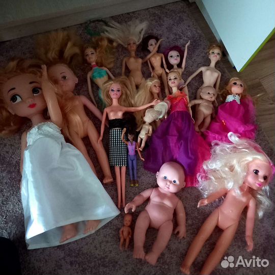 Куклы барби пакетом