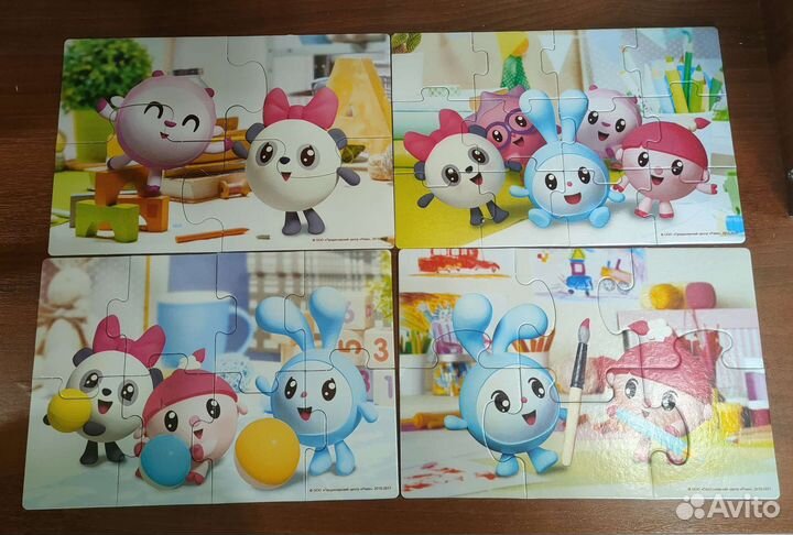 Развивающий пазл Малышарики