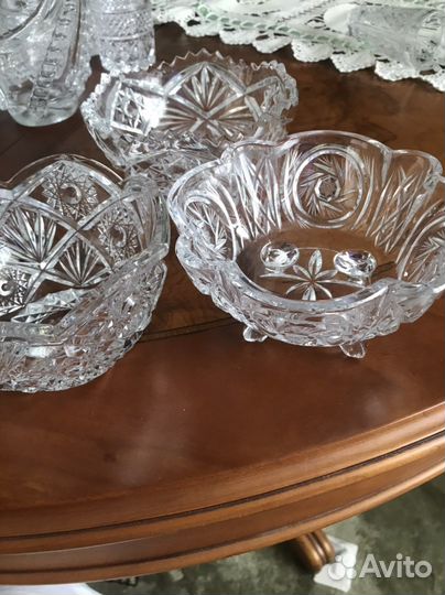 Хрустальная посуда СССР