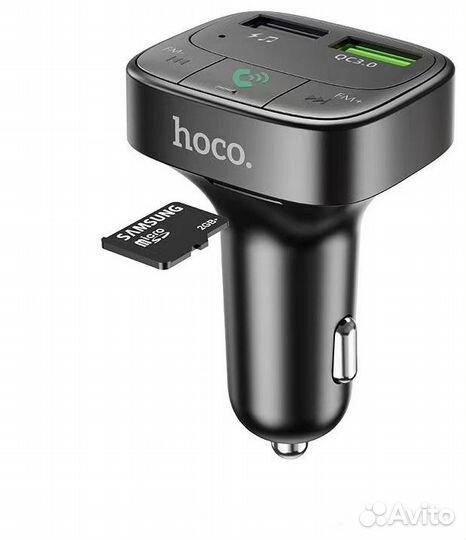 Автомобильный FM-модулятор с быстрой зарядкой