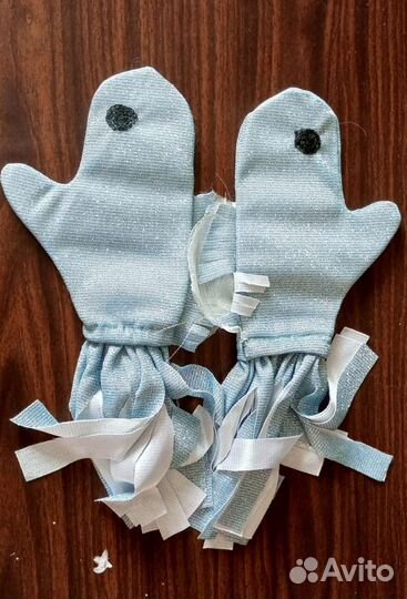 Праздничные рукавицы-рыбки