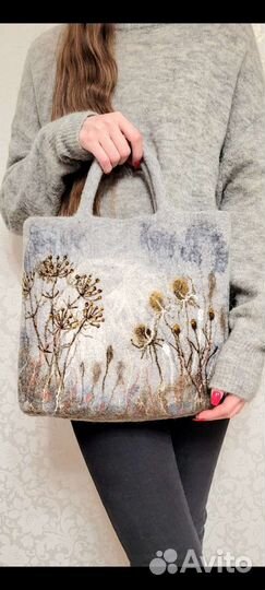 Cумка из войлока