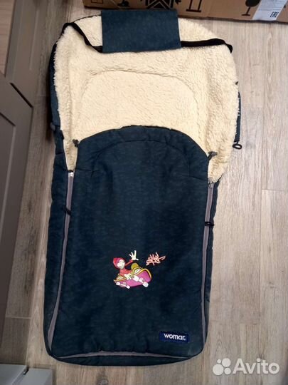 Конверт зимний в коляску womar