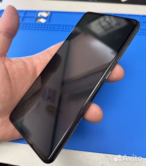 Дисплей Samsung A52 оригинал в рамке