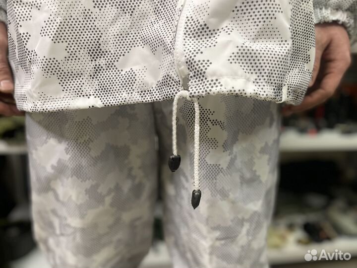 Маскхалат белый зимний