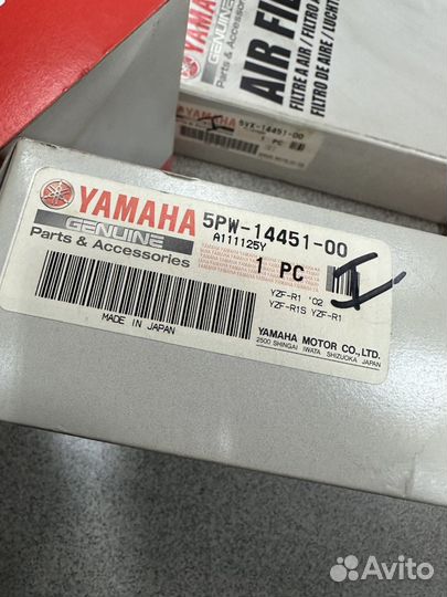 Воздушный фильтр Yamaha R1 02-03