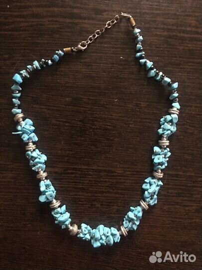 Колье из бирюзы