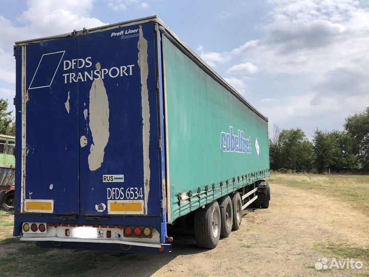 Надстройка полуприцепа штора