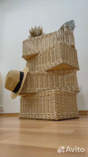 Корзина плетеная