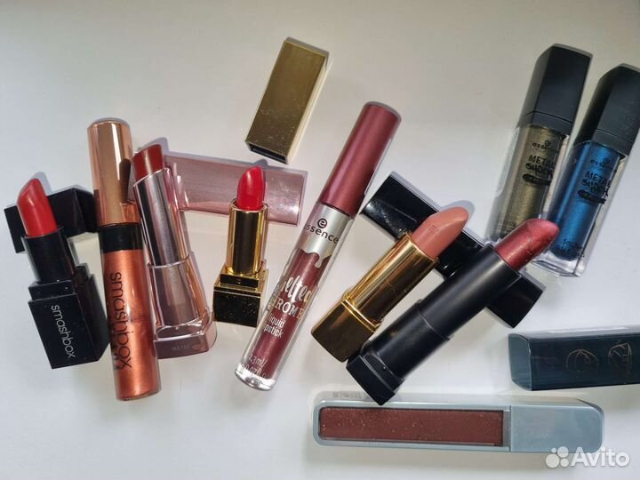 Помады, карандаш, ср-ва для волос