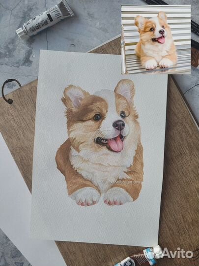 Портрет питомца на заказ