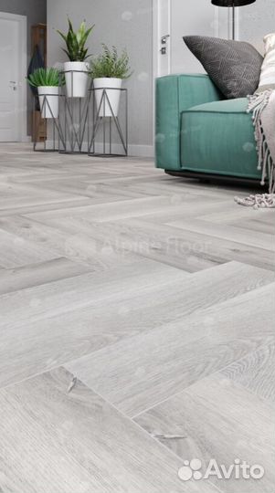 Alpine floor Light Parquet SPC ламинат Дуб Лейтена