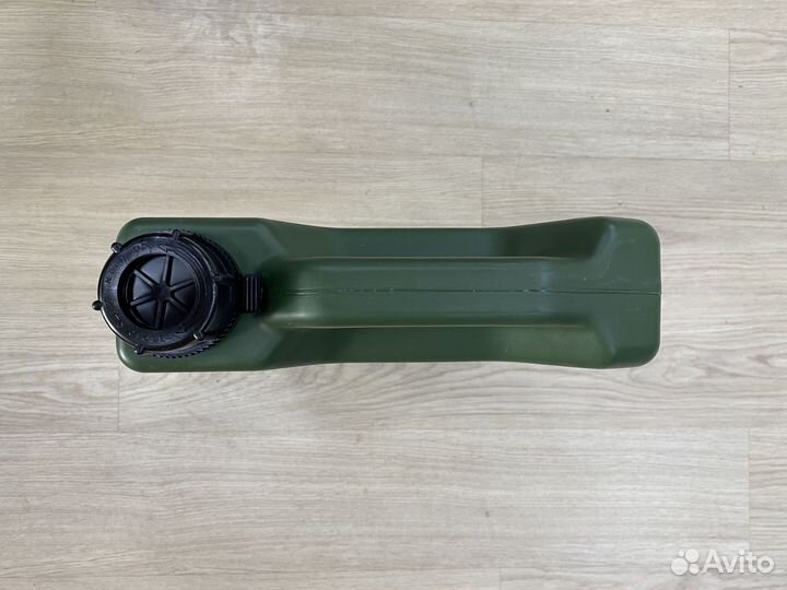 Плоская канистра Экстрим + 10 литров (хаки)