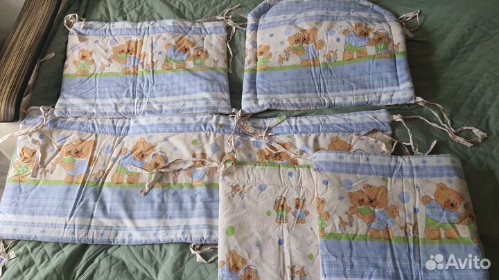 Бортики в детскую кроватку