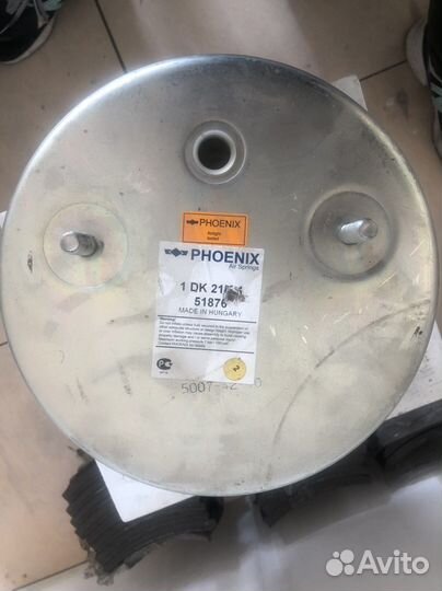 Пневморессора 940MB BPW с стакан phoenix 1DK21K1