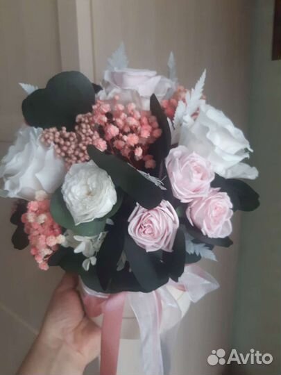 Букет из стабилизированных роз