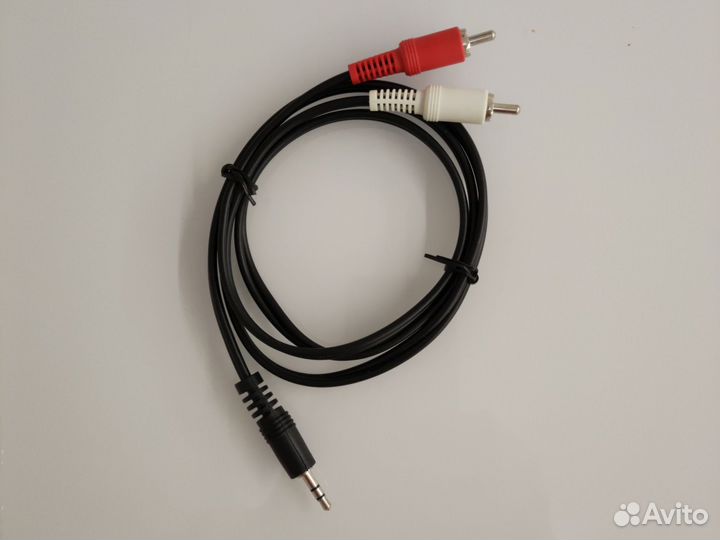 Аудиокабель Jack 3.5 мм вилка - 2хRCA вилка