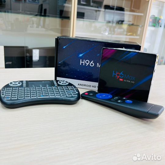 Тв-приставка H96 MAX 4/64 Gb