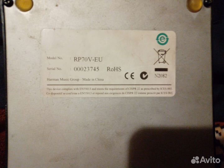 Процессор для эл.гитары(комплект)