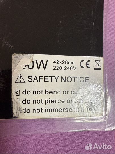 Коврик с подогревом для черепах и крышка аквариума