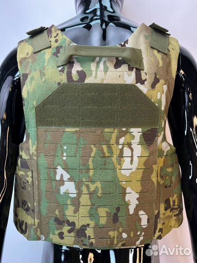 Бронежилет с защитой шеи, плеч и паха