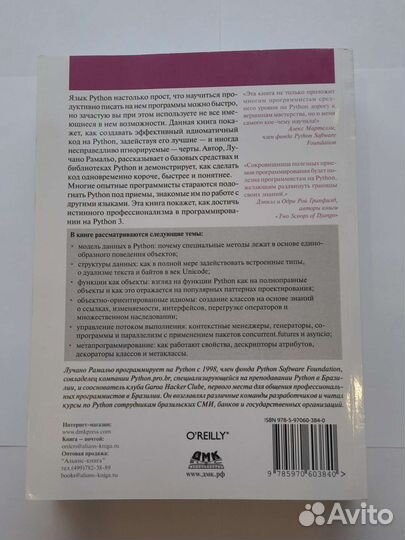 Python К вершинам мастерства