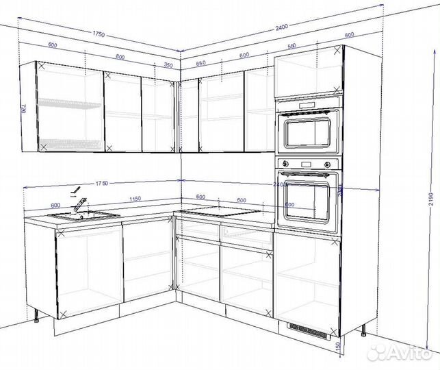 Кухни на заказ от производителя