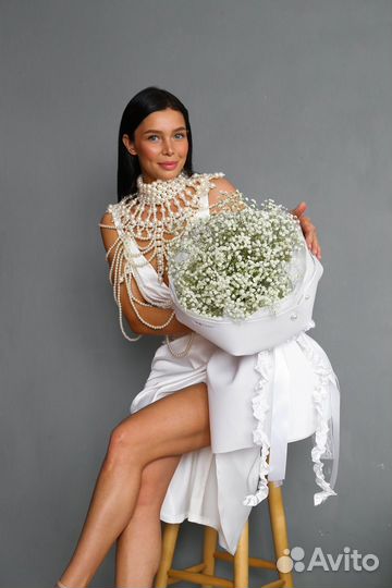 Воздушное облако из гипсофилы. Доставка