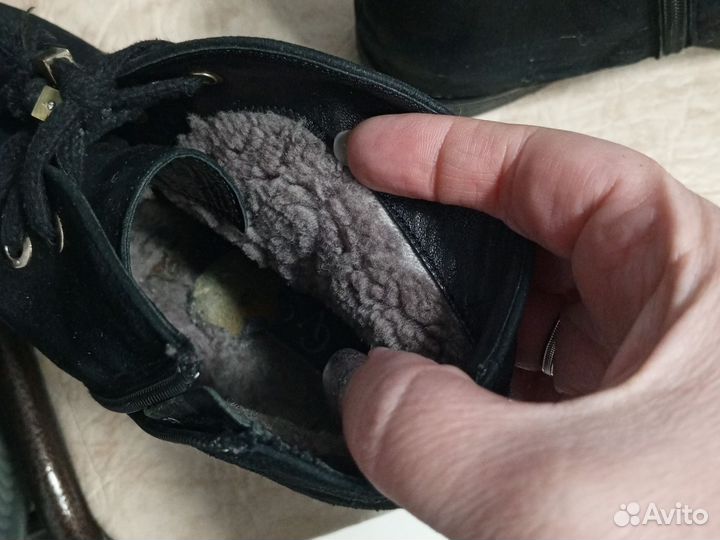 Ботинки женские зимние натуральная кожа