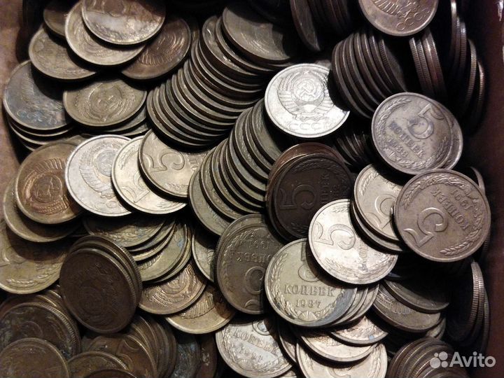 Монеты СССР и раннего периода РФ. Все номиналы