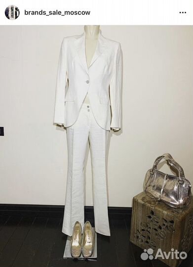 Костюм Dolce Gabbana лен 42 it