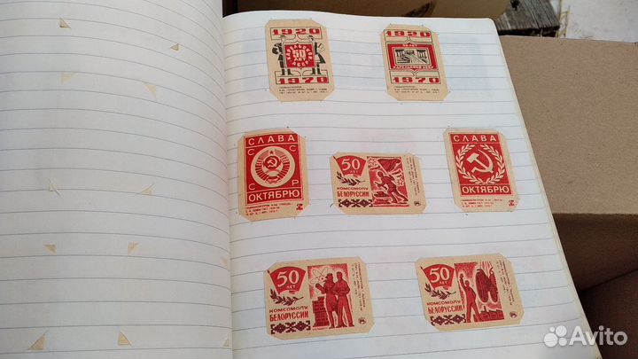 Коллекция этикеток от спичек