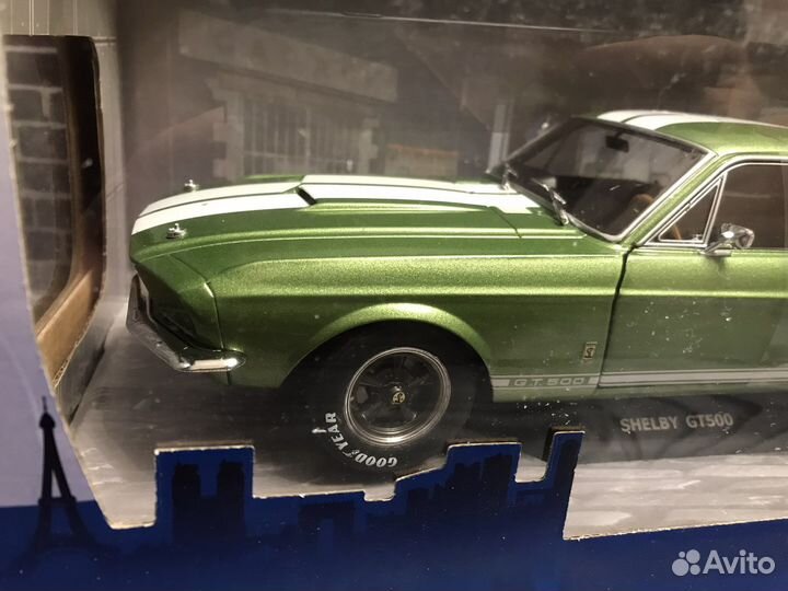 Solido 1/18 Ford Mustang Shelby GT 500 green