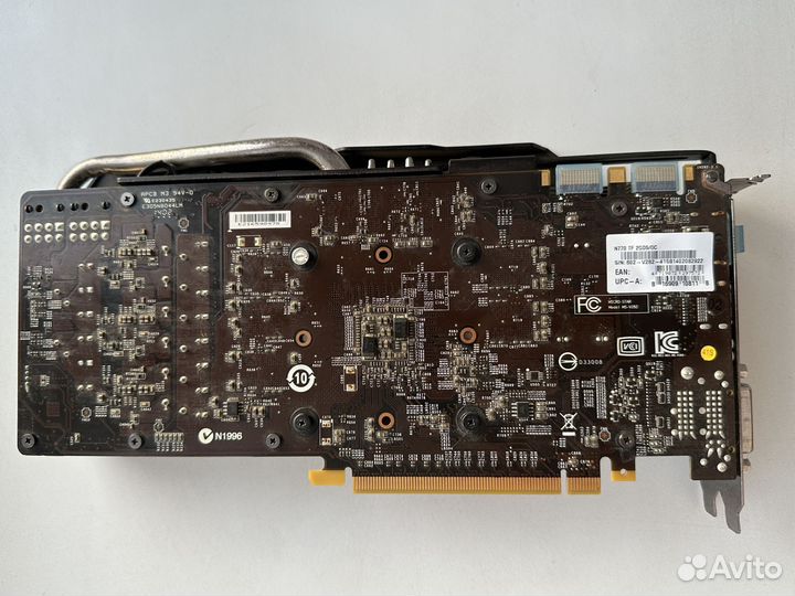 Видеокарта MSI GeForce GTX 770 2гб gddr5