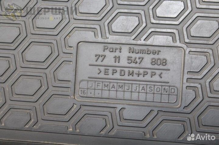 Коврики салона Renault Sandero 2014- (7711821391