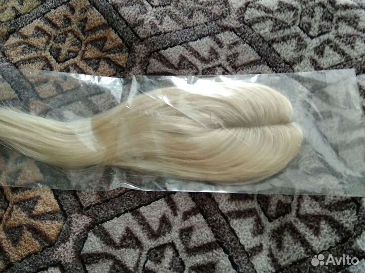 Волосы на заколках натуральные