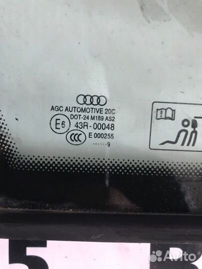 Форточка кузова задняя левая Audi A4 B8 2.0T cdnc