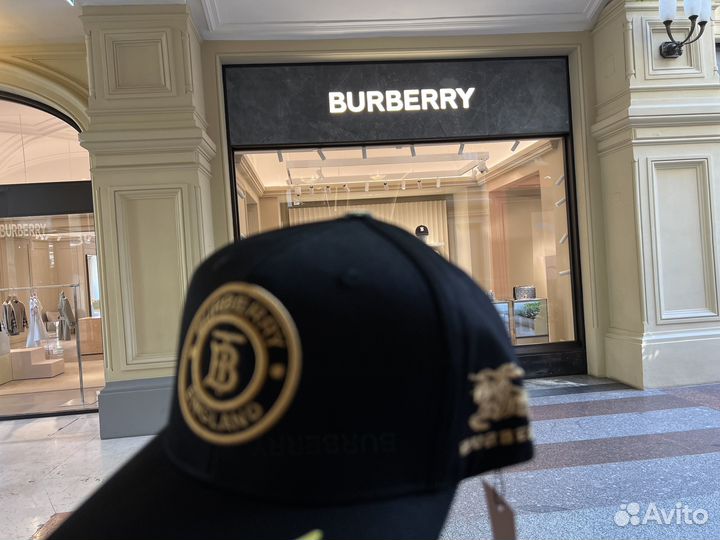 Кепка бейсболка Burberry премиум