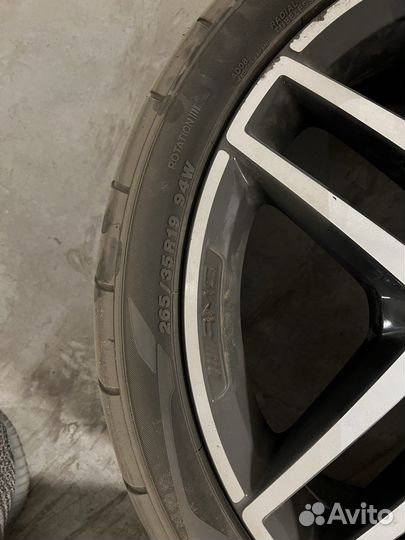 R19 Yokohama Advan Neova AD08R 265/35, PCD 5x112 DIA 66.6