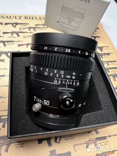 Объектив TTartisan 50mm tilt (Новый полный кадр Со