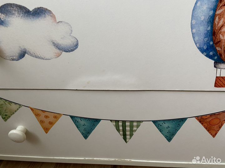 Комод детский пеленальный столиком